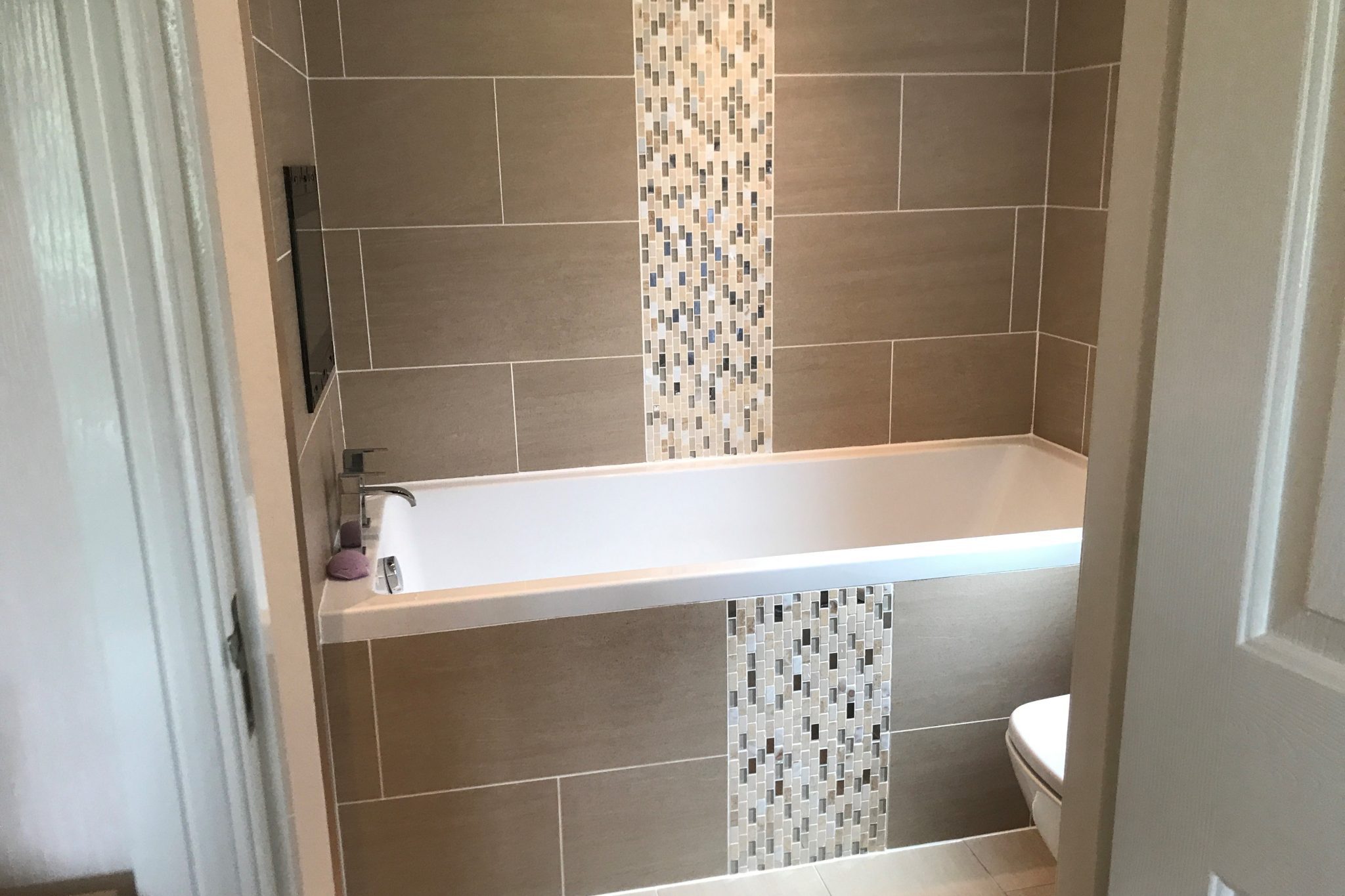 New bathroom fitted in Milnsbridge, Huddersfield by JDF Plumbers